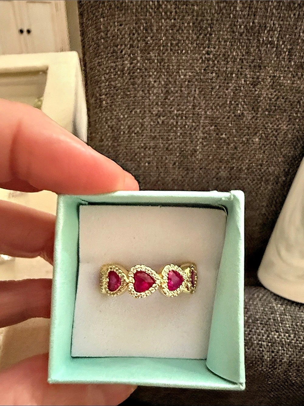 Bomb party July 2026 birthday ring size 7